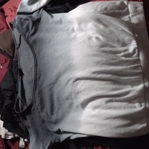 Off the shoulders sweat shirt